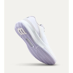 Wilson Intrigue Pro IW Tennis Shoes 9m White/Lavender Blue/Silver
